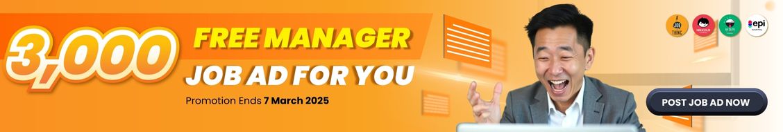 promo free manager job ad